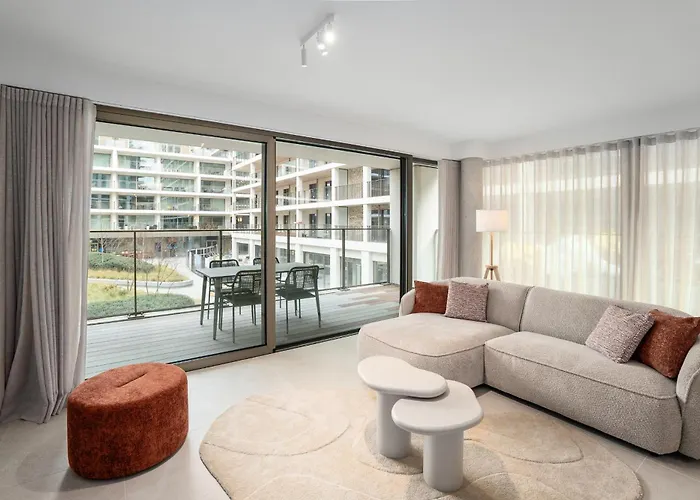 Lejlighed - - Modern, Design En Warm App 4p Oostende